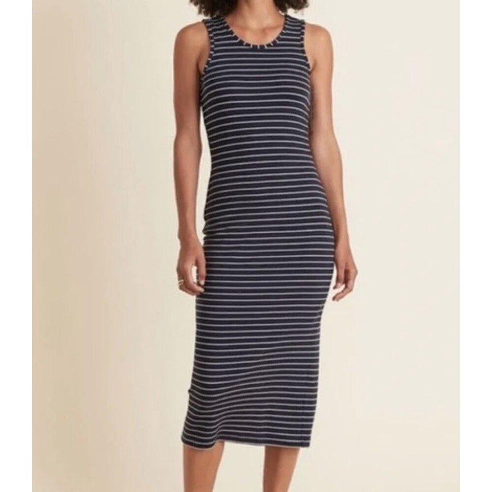Marine Layer Lexi Rib Daytime Midi Dress Size XL